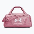 Taška Under Armour Undeniable 5.0 Duffle M 58 l pink elixir/white