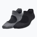 Dámske tréningové ponožky Under Armour Breathe Balance black/pitch gray/jet gray