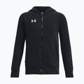 Detská mikina Under Armour Rival Fleece FZ Hoodie black