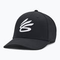 Under Armour Curry Snapback čiapka čierna/biela
