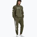 Under Armour Rival Fleece Graphic Joggers pánske tréningové nohavice marine od green/white 2