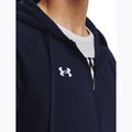 Pánska tréningová mikina Under Armour Rival Fleece FZ midnight navy/white 4