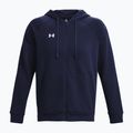 Pánska tréningová mikina Under Armour Rival Fleece FZ midnight navy/white 5