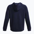 Pánska tréningová mikina Under Armour Rival Fleece FZ midnight navy/white 6