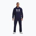 Pánska mikina Under Armour Rival Fleece Logo HD midnight navy/white 2