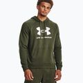 Under Armour pánska mikina Rival Fleece Logo HD marine od green/white