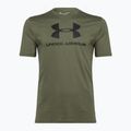 Pánske tričko Under Armour Sportstyle Logo marine od green// black 4