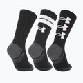 Tréningové ponožky Under Armour Perf Tech Nov Crew 3P black/black/white 2