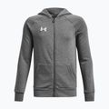 Detská mikina Under Armour Rival Fleece FZ Hoodie grey