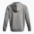 Pánska mikina Under Armour Rival Fleece FZ Hoodie castlerock light heather/white 6