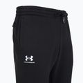 Pánske nohavice Under Armour Icon Fleece Pant black/white 3