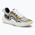 Basketbalové obuv Under Armour Spawn 6 white/black/metallic gold