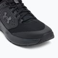 Pánske tréningové topánky Under Armour Commit 4 black/black/castlerock 7
