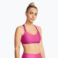 Podprsenka Under Armour Crossback Low astro pink/astro pink/black fitness