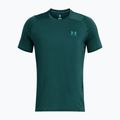 Pánske tréningové tričko Under Armour HG Armour FTD Graphic hydro teal/circuit teal 3