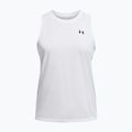 Dámske tréningové tričko Under Armour Tech Tank Solid white/black