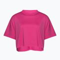 Dámske tréningové tričko Under Armour Campus Boxy Crop astro pink/black