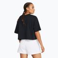 Dámske tréningové tričko Under Armour Campus Boxy Crop black/white 2