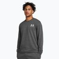 Pánska mikina Under Armour Rival Terry Lc Crew castlerock light heather/onyx white