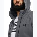 Pánska vetrovka Under Armour Stretch Woven Windbreaker pitch gray/black 3