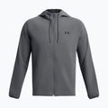 Pánska vetrovka Under Armour Stretch Woven Windbreaker pitch gray/black 4