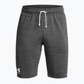 Pánske tréningové šortky Under Armour Rival Terry castlerock light heather/onyx white 5