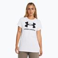 Dámske tričko Under Armour Rival Logo white/black