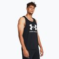 Pánske tielko Under Armour Sportstyle Logo black/white