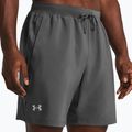 Pánske bežecké šortky Under Armour Launch 7" castlerock/castlerock/reflective 4