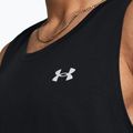 Pánske bežecké tielko tank top Under Armour Launch Singlet black/reflective 3