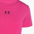 Dámske tréningové tričko Under Armour Off Campus Core astro pink/black 3