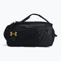 Tréningová taška Under Armour Contain Duo 50 l black/metallic gold