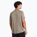 Pánske tričko Under Armour Tech Textured taupe dusk/black 2