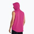 Pánske tréningové tričko Under Armour Project Q2 Payoff Fleece HD astro pink/atomic/black 2