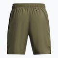 Pánske tréninkové šortky Under Armour Tech Woven Wordmark marine od green/black 2