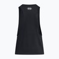 Dámske tréningové tielko Under Armour Project Rock Neon Flame Tank black/black 4