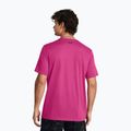 Pánske tréningové tričko Under Armour Project Rock Payoff Graphic astro pink/downpour gray 2