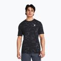 Pánske tréningové tričko Under Armour Project Rock Payoff AOP Graphic black/silt