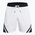 Pánske basketbalové šortky Under Armour Curry Mesh Short 4 white/black/white