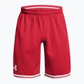 Pánske basketbalové šortky Under Armour 10" Perimeter Short red/white