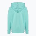 Under Armour dámska mikina Rival Fleece Big Logo Hoody radiálna tyrkysová/biela 5