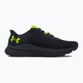 Under Armour Hovr Turbulence 2 pánska bežecká obuv black/black/high vis yellow 8