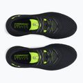 Under Armour Hovr Turbulence 2 pánska bežecká obuv black/black/high vis yellow 10