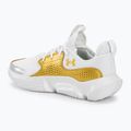 Basketbalová obuv Under Armour Flow Futr X3 white/white/metallic gold 3