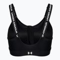 Podprsenka Under Armour Infinity High Zip 2.0 čierna/biela fitness 2