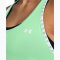 Dámske tréningové tielko Under Armour Knockout Tank matrix green/white 3