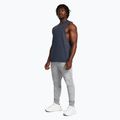 Pánske teplákové nohavice Under Armour  Rival Terry Jogger mod gray light heather/onyx white 2