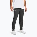 Pánske nohavice Under Armour Rival Terry Jogger castlerock light heather/onyx white