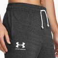 Pánske nohavice Under Armour Rival Terry Jogger castlerock light heather/onyx white 4