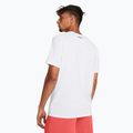 Pánske tričko Under Armour Colorblock Wordmark white/black 2